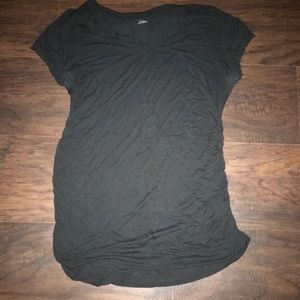 Black maternity top
